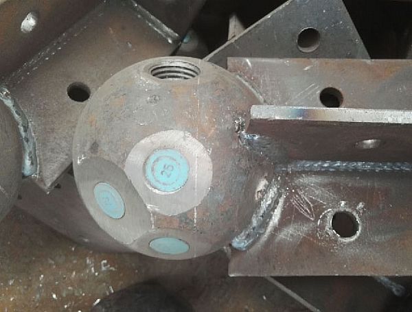 海淀螺栓球球塞，网架配件