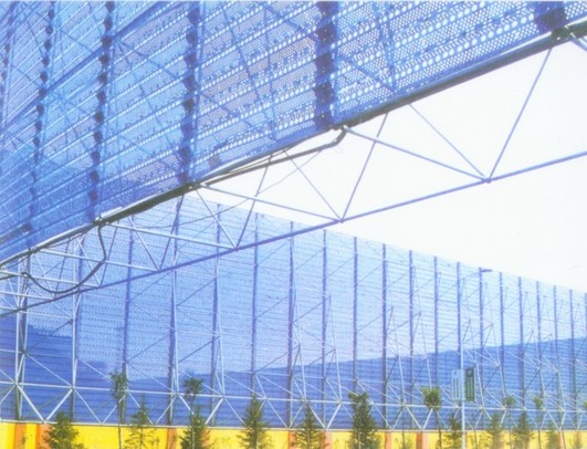 海淀环保扫风墙网架工程